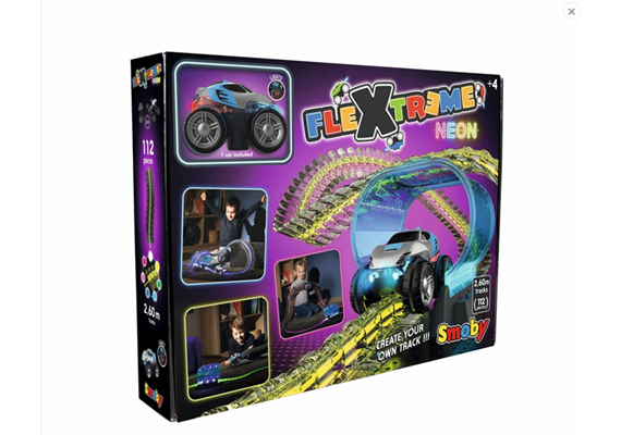 Smoby Flextreme Rennbahn NEON