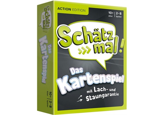 SMV Verlag 603800 Schätz mal! Das Kartenspiel - Action Edition