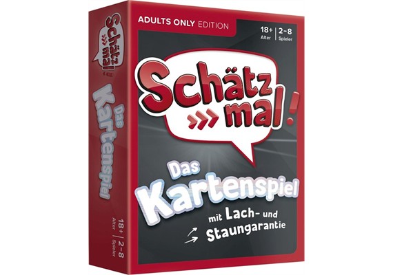 SMV Verlag 603900 Schätz mal! Das Kartenspiel - Adults Only Edition