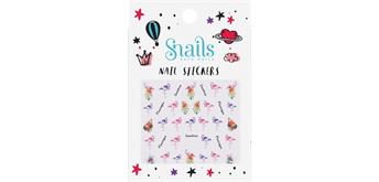 Snails Nagelsticker Flamingos