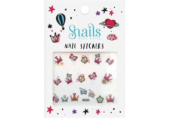 Snails Nagelsticker Prinzessin