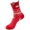 Socken 023-011-Red Grösse 35 - 42 cm Christmas