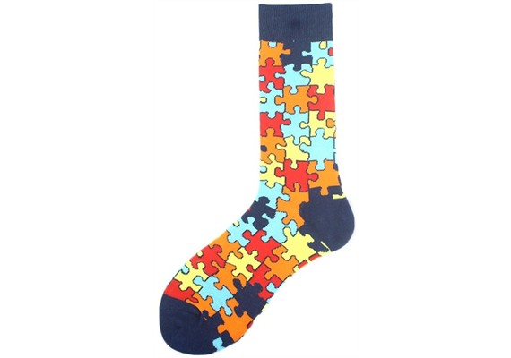 Socken 2246-033-30 Grösse 38 - 45 cm - Puzzle
