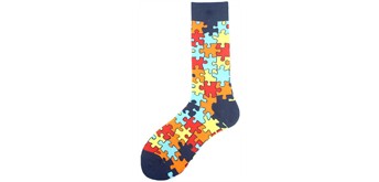 Socken 2246-033-30 Grösse 38 - 45 cm - Puzzle