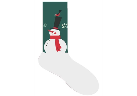 Socken 2246-044-8 Grösse 36 - 43 cm - Christmas