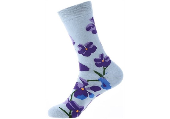 Socken 2246-046-14 Grösse 38 - 45 Blumen