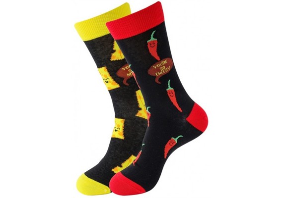 Socken 2316-095-2 Grösse 38 - 45 cm - Käse-Pfeffer