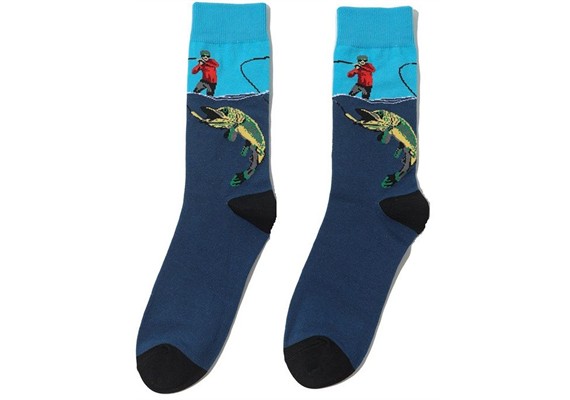 Socken 2316-106 Grösse 38 - 45 Fischen