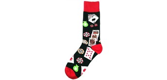 Socken 2356-010 Grösse 38 - 45 cm - Poker