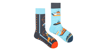 Socken 2368-030 Grösse 38 - 45 cm - Navy-Airforce