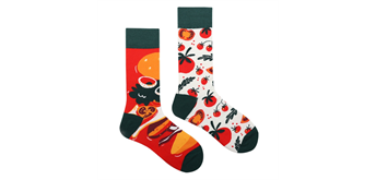 Socken 2368-033 Grösse 38 - 45 cm - Tomatoes