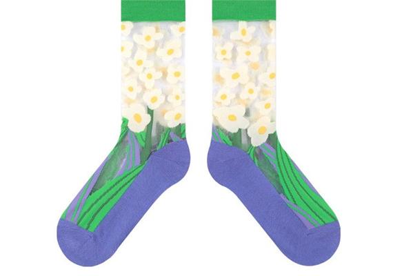 Socken 2368-051 Grösse 38 - 45 cm - Flowers