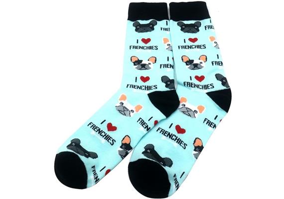 Socken 2424-026 Grösse 38 - 45 cm - French Bulldog