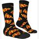 Socken 2424-046 Grösse 38 - 45 cm - Pizza