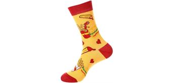 Socken 2438-051 Grösse 38 - 45 cm Fastfood