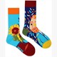Socken 2438-070 Grösse 38 - 45 Flower
