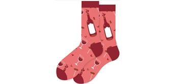 Socken 2512-010 Grösse 36 - 43 cm - Wine