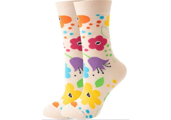 Socken 2512-015 Grösse 36 - 43 cm - Flowers