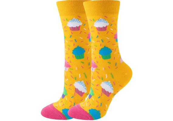 Socken 2512-028 Grösse 36 - 43 cm - Cupcakes