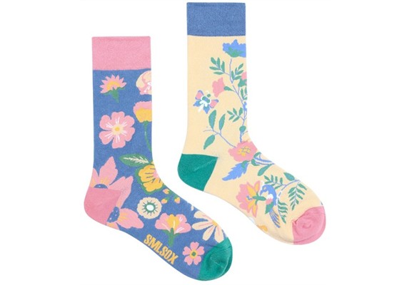 Socken 2512-078 Grösse 38 - 45 cm - Flowers
