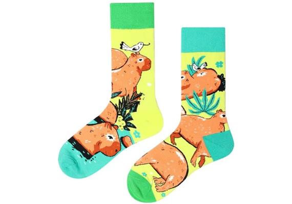Socken 2512-087 Grösse 38 - 45 cm - Capybara