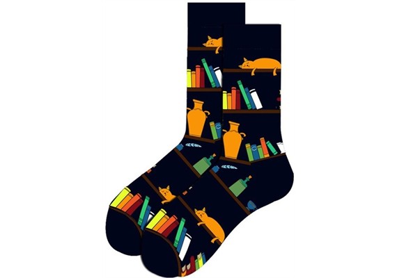 Socken 2512-121 Grösse 38 - Cats - Book