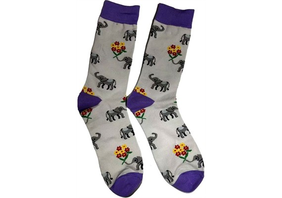 Socken 2512-148 Grösse 38 - Elephants