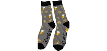 Socken 2512-161 Grösse 38 - 45 Beer-Pretzels