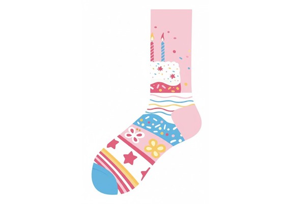 Socken 2512-217 Grösse 36 - 43 Birthday