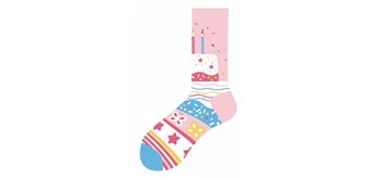 Socken 2512-217 Grösse 36 - 43 Birthday