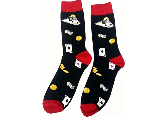Socken 2512-254 Grösse 38 - 45 Glücksspiel