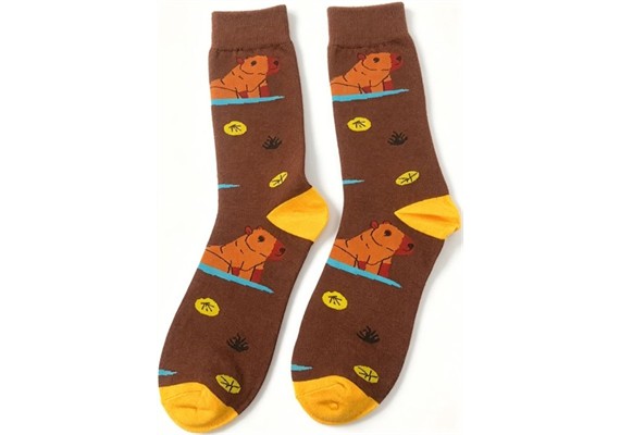 Socken 2512-261 Grösse 38 - 45 Capybara