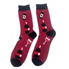 Socken 2512-269 Grösse 38 - 45 Wein