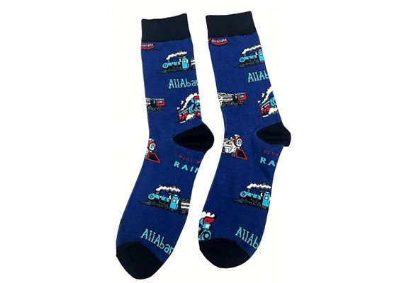 Socken 2512-272 Grösse 38 - 45 Eisenbahn