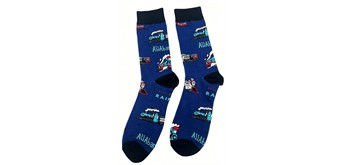 Socken 2512-272 Grösse 38 - 45 Eisenbahn