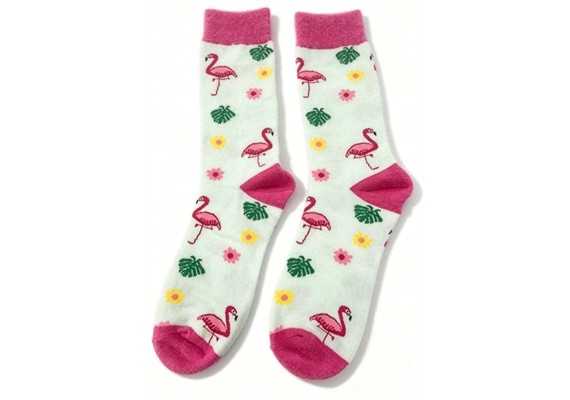 Socken 2512-282 Grösse 38 - 45 Flamingos
