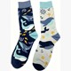 Socken 2512-286 Grösse 38 - 45 Wale