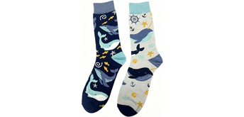 Socken 2512-286 Grösse 38 - 45 Wale