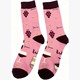 Socken 2512-293 Grösse 38 - 45 Wein