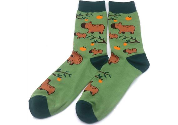 Socken 2548-003 Grösse 38 - 45 cm - Capybara