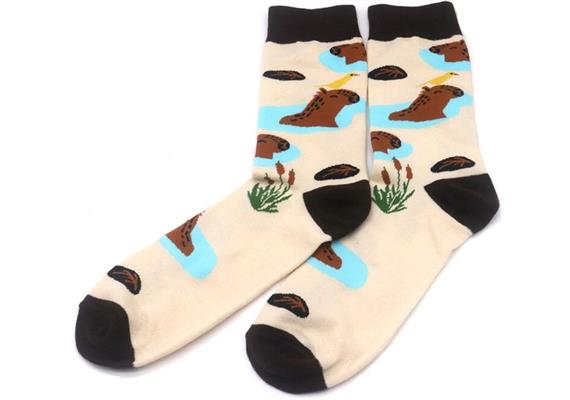 Socken 2548-004 Grösse 38 - 45 cm - Capybara