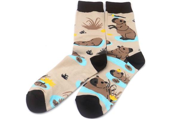 Socken 2548-010 Grösse 38 - 45 cm - Capybara