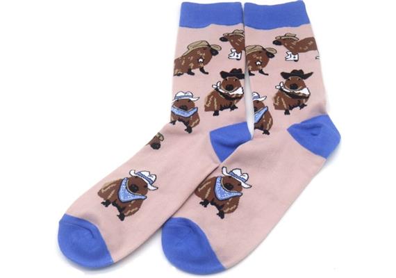 Socken 2548-011 Grösse 38 - 45 cm - Capybara