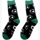 Socken 2607-042 Grösse 38 - 45 Fussball