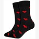 Socken 2607-062 Grösse 38 - 45 Herzen