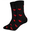 Socken 2607-062 Grösse 38 - 45 Herzen