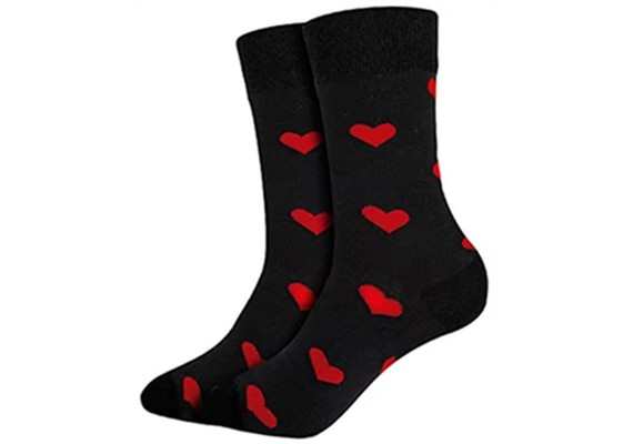 Socken 2607-062 Grösse 38 - 45 Herzen