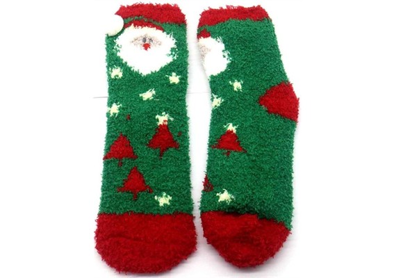 Socken 707-008 Grösse 35 - 40 Fluffy Samichlaus