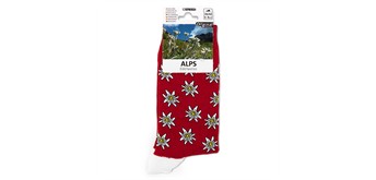 Socken Alpen- Edelweiss Grösse 43 - 46