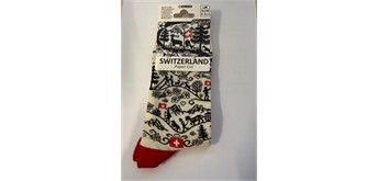 Socken Scherenschnitt Schweiz Grösse 35 - 38